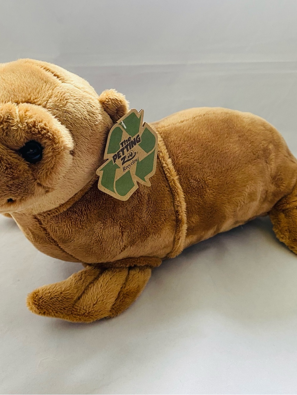 NWT The Petting Zoo Brown Sea Lion 14” Plush